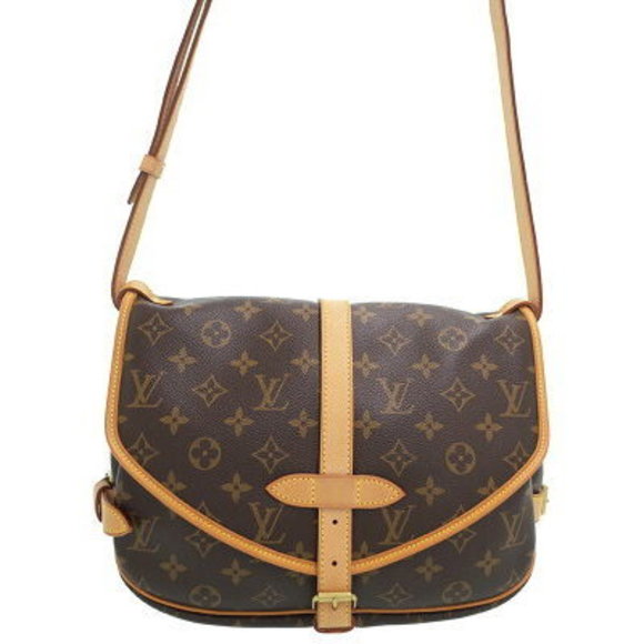 Louis Vuitton Monogram Saumur Shoulder Bag - Picture 1 of 8